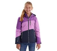 killtec niñas Chaqueta funcional con capucha Lynge GRLS JCKT B, dark orchid, 128, 35490-000