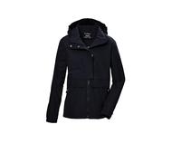 killtec Niñas Chaqueta funcional es impermeable/chaqueta con capucha KOS 149 GRLS JCKT, dunkelnavy, 140, 43020-000