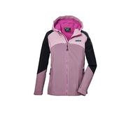 killtec Niñas Chaqueta funcional impermeable/lluvia con capucha KOS 150 GRLS JCKT, rosenholz, 164, 43019-000
