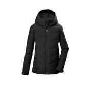 Killtec Niñas Chaqueta invierno acolchada KOW 220 GRLS QLTD JCKT | Chaqueta lluvia infantil repelente al agua 10.000 mm y cortavientos, capucha, puños ajustables, bolsillos con cremallera