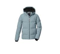 killtec Niñas Chaqueta acolchada/chaqueta de invierno con capucha KOW 357 GRLS QLTD JCKT, hell rauchblau, 164, 42150-000
