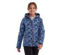 killtec Niñas Chaqueta softshell/outdoor con capucha Mädchen Softshelljacke Print, dunkelnavy, 128, 43200-000