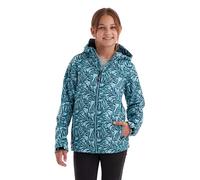 killtec Niñas Chaqueta softshell/outdoor con capucha Mädchen Softshelljacke Print, mint, 140, 43200-000