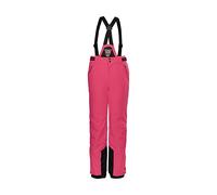 killtec Niñas Ksw 77 Grls Ski Pnts-Esquís Pantalones funcionales de esquí con Peto Desmontable KSW 77 GRLS SKI PNTS, Neon Pink, 176, 37258-000