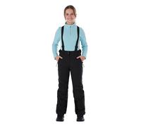 killtec Niñas Ksw 77 Grls Ski Pnts-Esquís Pantalones funcionales de esquí con Peto Desmontable KSW 77 GRLS SKI PNTS, Schwarz, 152, 37258-000