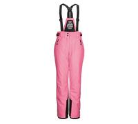 killtec Niñas Pantalones de esquí/Pantalones funcionales con Peto Desmontable, protección de los Bordes y protección contra la Nieve KSW 213 GRLS SKI PNTS, Neon Pink, 152, 43650-000