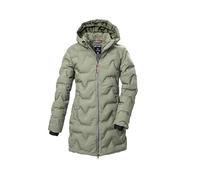 killtec Niñas Parka acolchada/chaqueta acolchada con capucha KOW 358 GRLS QLTD PRK, light moss, 152, 42152-000