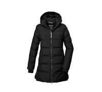 killtec Niñas Parka/parka acolchada con capucha KOW 359 GRLS QLTD PRK, schwarz, 128, 42151-000