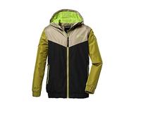 killtec Nino Chaqueta funcional/chaqueta outdoor con capucha KOS 288 BYS JCKT, black, 128, 41474-000