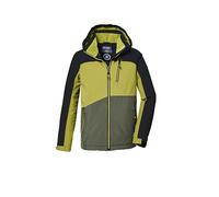 killtec Niños Chaqueta funcional/chaqueta de exterior con capucha y protección contra la nieve KOW 370 BYS JCKT, schwarz, 128, 42164-000