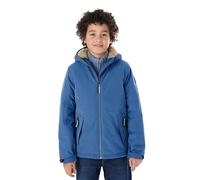 killtec Niños Chaqueta funcional/chaqueta de invierno con capucha KOW 377 BYS JCKT, blaugrau, 164, 42169-000