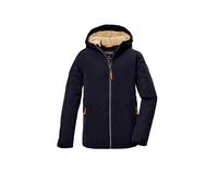 killtec Niños Chaqueta funcional/chaqueta de invierno con capucha KOW 377 BYS JCKT, dunkelnavy, 140, 42169-000