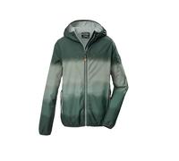 killtec Niños Chaqueta funcional/impermeable con capucha KOS 144 BYS JCKT, naturgrün, 140, 44089-000