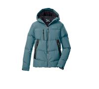 Killtec Niños Chaqueta invierno funcional KOW 239 BYS QLTD JCKT | Chaqueta acolchada niños con laminado TPU, repelente al agua 10.000 mm, cortavientos, cálido relleno y capucha fija