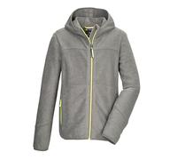 killtec Niños Chaqueta polar de punto/chaqueta polar con capucha KOW 364 BYS KNTFLC JCKT, dark moss, 176, 42157-000