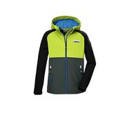 killtec Niños Chaqueta softshell/chaqueta de exterior con capucha KOS 137 BYS SFTSHLL JCKT, lime, 140, 42999-000