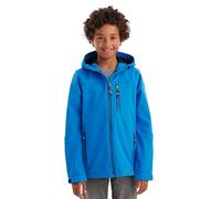 killtec Niños Chaqueta softshell/outdoor con capucha Jungen Softshelljacke, neon blue, 176, 43198-000
