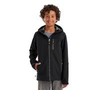 killtec Niños Chaqueta softshell/outdoor con capucha Jungen Softshelljacke, schwarz, 164, 43198-000