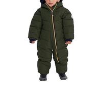killtec Niños Mono de esquí con capucha Mono de esquí con columna de agua de 10.000 mm para niñas y niños Karter Mini, dunkel waldgrün, 110/116, 34238-000