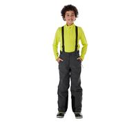 killtec Niños Pantalón Funcional/pantalón de esquí con Peto con Cremallera KSW 79 BYS SKI PNTS, Schwarz, 176, 37310-000