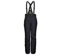 killtec Niños Pantalones de esquí/Pantalones funcionales con Peto Desmontable, protección de los Bordes y protección contra la Nieve KSW 214 BYS SKI PNTS, Schwarz Blau, 176, 43651-000