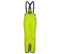killtec Niños Pantalones de esquí/Pantalones funcionales con Peto Desmontable, protección de los Bordes y protección contra la Nieve KSW 214 BYS SKI PNTS, Neon-Gelb, 152, 43651-000