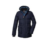 killtec Niños Parka acolchada/parka con capucha KOW 375 BYS QLTD PRK, dunkelnavy, 140, 42168-000