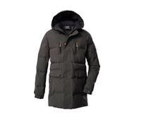 killtec Niños Parka de exterior/parka acolchada/parka funcional en plumón con capucha KOW 238 BYS QLTD PRK, dunkelstein, 152, 43596-000