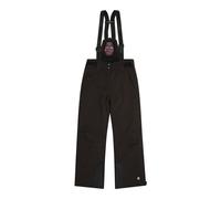 killtec Niñas Pantalones de esquí/Pantalones funcionales con Peto Desmontable, protección de los Bordes y protección contra la Nieve KSW 213 GRLS SKI PNTS, Schwarz, 176, 43650-000
