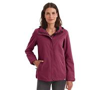 killtec Señoras Chaqueta funcional con capucha con cremallera Inkele, dark rose, 36, 24073-000