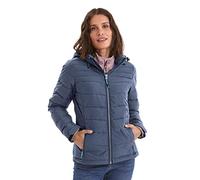 Killtec Skane WMN Quilted Jckt A Chaqueta de plumón con Capucha con Cremallera, Womens, Azul Oscuro, 40