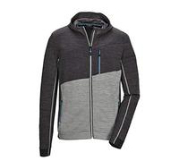 Killtec Tahat Mn Flex Jckt B - Chaqueta de entretiempo con capucha para hombre, Hombre, 36714-000, antracita, extra-large