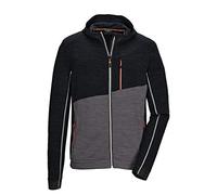 Killtec Tahat Mn Flex Jckt B - Chaqueta de entretiempo con capucha para hombre, Hombre, 36714-000, Negro, medium