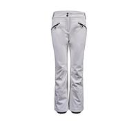 KILLTEC Thônes WMN Ski Sftshll PNTS esquí/Pantalones Softshell con Protector de Nieve, Women's, Blanco, 36