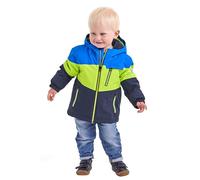 Killtec Unisex Chaqueta de esquí/chaqueta funcional con capucha y protección contra la nieve FISW 3 MNS SKI JCKT, neon blue, 98/104, 38914-000