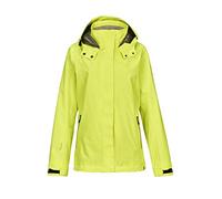 Killtec Virene - Chaqueta funcional para mujer con capucha desmontable y estampado mágico, Mujer, Chaqueta funcional con capucha desmontable y impresión mágica., 35420-000, Color verde., 36