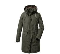 Killtec Women's Abrigo informal funcional con capucha con cremallera GW 47 WMN CT, aceituna, 38, 38720-000