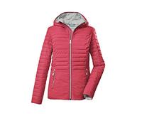 killtec Women's Chaqueta acolchada con capucha/chaqueta con look de plumón KOS 117 WMN QLTD JCKT, coral pink, 36, 37928-000