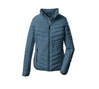 Killtec Women's Chaqueta/chaqueta acolchada en look plumífero con cuello alto KOW 60 WMN QLTD JCKT, storm blue, 38, 38640-000