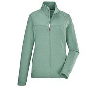 killtec Women's Chaqueta elástica con cuello alzado/chaqueta polar KOS 102 WMN FLX JCKT, pistachio, 38, 39176-000