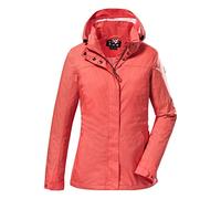 Killtec Women's Chaqueta funcional con capucha desmontable, impermeable - KOS 131 WMN JCKT, coral, 46, 38374-000
