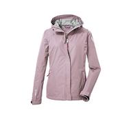 killtec Women's Chaqueta funcional de 2 1/2 capas/chaqueta de exterior con capucha, plegable KOS 49 WMN JCKT, mauve, 50, 39167-000