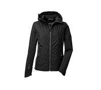 killtec Women's Chaqueta híbrida/chaqueta outdoor con capucha KOS 24 WMN JCKT, black, 36, 39220-000