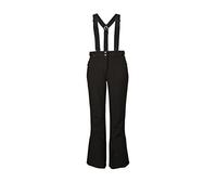KILLTEC Women's Pantalones de esquí/Pantalones de caparazón Blando con protección de Bordes, protección contra la Nieve y Correas Desmontables Thônes WMN Ski Sftshll PNTS C, Negro, 40, 36414-000