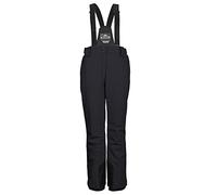 KILLTEC Women's Pantalones de esquí/Pantalones funcionales con Tirantes Desmontables, protección de Bordes y protección contra la Nieve KSW 288 WMN SKI PNTS, Negro, 24, 37800-000