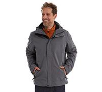 Killtec Xenios Chaqueta Outdoor para Hombre. 100% Impermeable y Transpirable, Plum, XL