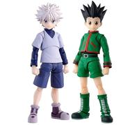 Killua Zoldyck Figuras Anime Articulaciones móviles con piezas intercambiables Coleccionista Figura de Acción Modelo 13 cm