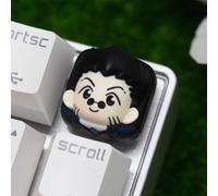 Killua Zoldyck Keycap for Mechanical Keyboard Anime GON·Freecss/Kurapika Keycaps 3D Keycaps Resinoso Gaming Keyboard Replacement Accessories Regalos para fans