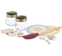 Kilner 16 Piezas Mermelada Set de Regalo Hacer Su Propio Jaleas Conserva Botes Botes Mermelada Ollas
