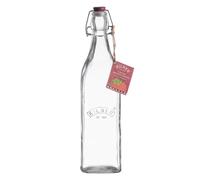 Kilner - Botella vintage, vidrio, Transparente, 8.1999999999999993 x 8.1999999999999993 x 31.8 cm